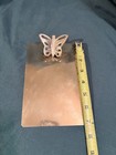 Vintage Brass Butterfly Clipboard