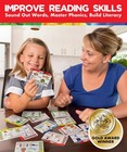 Phonics Flash Cards With Proven Spaced Medium  Red  Green  Yellow  Blue