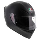 Agv K1-s Ece 22 06 Solid Matt Black Full Face Motorcycle Helmet  2206
