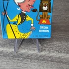 Vintage 1959 Old Maid Card Game Circus Edition 36 Cards Complete Edu-cards New