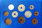 Israel Palestine British Mandate Complete Set Of All 10 Types Of Coins 1927-1946