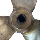 Vintage Brass 3 Blade Boat Propellor Michigan  Maritime Sac 29