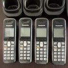 Panasonic Kx-tg6431 Dect 6 0 Cordless Phone 4 Handsets Answering  Talk Id
