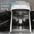 Tpe Floor Mats 2017-2024 Ford Super Duty F250-550 Crew Cab All Weather