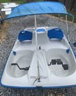 Sun Dolphin slider Pedal Boat With Canopy  350 00 Obo Used As-is Local Pickup