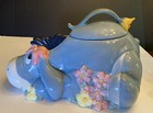 Vintage Disney Eeyore Cookie Biscuit Jar Winnie The Pooh Ceramic 1990 s Kitchen