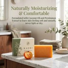 Kaori Persimmon Soap Bar Natural Odor Care For Mature Skin Daily Cleansing