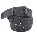 Canvas Double Grommet Hole Belt    100  Cotton   Strong   Unisex    Up To 4xl