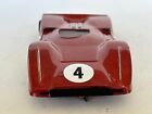 Champion Anglewinder Can Am Car  4  dark Red  1 24 Scale Slot Car