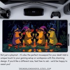Dark Otter Mtg Playmat Dark Cottagecore Magic The Gathering Tcg Deskmat Mousepad