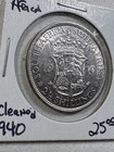 1940 South Africa 2-1 2 Shillings Silver Coin Cleaned