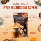Ryze Mushroom Coffee Usda Organic Instant Coffee For Energy  30ct no Spoon