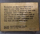 Vintage Alice In Wonderland Bookplates Antioch Co Book Plates Sealed Made In Usa