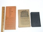 Vtg Medicine Pocket Memo Books Paine s Celery Compound Dr Pierce Hay System