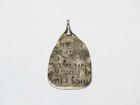 Rare Antique Silver Jewish Amulet Talisman Baby Protection Angels Holy Names