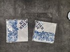 Lot Of 4 Drumshanbo Gunpowder Irish Gin Bandana White W bunny Stag Horns Crown