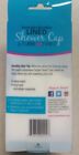 2 Pk Turbie Twist Reversible Microfiber Lined Shower Cap - White   Blue