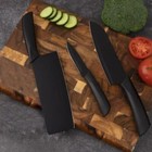 10set Chef s 3piece Stainless Steel Knife Set     Ultra Sharp Blades  Comfort Grip