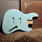 Relic Fender Jazz Bass Body Alder Vintage Aged Sonic Blue  daphne  Nitro      