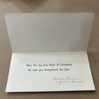 Vintage Mid-century Christmas Card Nativity Scene Retro Children Animals