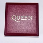 Queen Freddie Mercury Badge Pin Solid Silver Official Fan Club Merchandise 1992