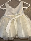 American Princess Baby Girl s Size 6m White Tulle Skirt Dress - New With Tags