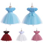 Flower Girls Princess Tutu Dress Kids Party Wedding Bridesmaid Sequin Dress