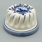 Delft Blue Round Ceramic Hanging Jello Mold Windmill 5 25 X 2 75 Daic Holland 