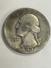 1941 Washington Quarter  90  Silver Free Shipping By Reedersong