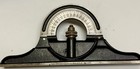 Vintage Starrett No  490 Protractor Head Pr-1224 For Combination Squares W  Box