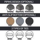 Colourtree Custom Size 2  Thick Bench Cushion Window Seat Cushion Indoor Outdoor