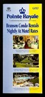 1995 Pointe Royale Condo Resort Golf Course Branson Mo Vintage Travel Brochures
