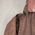 The North Face Plaid Jacket Parka With Hood Plush Pink Lining Size M Fall Winter