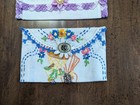3 Diff Hand Purses bags Hm W up-cycled Different Vtg Hand Embr Linens X Gifts