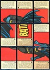 1966 Topps Usa Batman Red Bat Complete 44 Card Set Ex  Puzzle Back Robin Joker