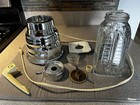 Vintage Oster Imperial Blender Model 450 Chrome Glass Tested Clean   Collectible
