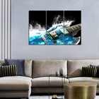 Guitar Wall Art Canvas Music Room Wall Decor Studio Wall Painting The Picture   