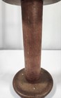 Antique Wooden Large Textile Industrial Sewing Spool 9   x4 5  Vintage Art