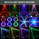 150w Stage Bee Eyes Led Moving Head Light Dmx Rgbw Laser Beam Party Club Lights