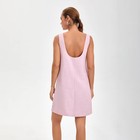Women s Decorative Pockets Mini A-line Dress - A New Day Pink M