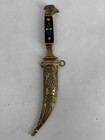Vintage Persian Syrian Dagger Jambiya Knife With Sheath