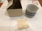 Vintage Eastern Airlines Coffee Mug July 1980 Inaugural Flight Ny - La  W note