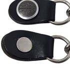 Vintage Harley-davidson Leather Chain Vest Extenders Set Of 2 