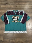 Vintage Nike Anaheim Mighty Ducks Teemu Selanne  8 Center Ice Jersey Men   s Sz 52