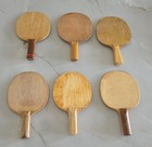 6x Table Tennis Rare Paddle Blade Lot Bulk Ping Pong Racquet Bats Collectible