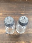 Vintage Ball Mason Jar Salt And Pepper Shakers Glass