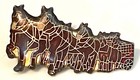 Vintage 80s Budweiser Clydesdales Enamel Lapel Hat Pin Beer 1980s