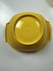Vintage 70s Harvest Tupperware Servalier Yellow Square 