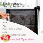 Perma Child Safety 71  Wide Mesh Retractable Baby Gate