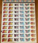1991 Skybox Basketball Uncut 60 Card Sheet Multiple Michael Jordan Cards Magic